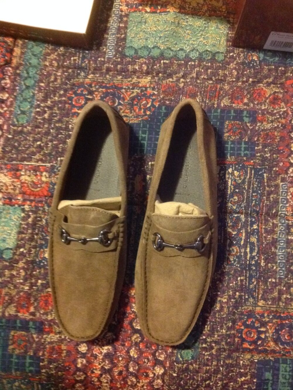 To Boot New York Men's Hart Brown Suede Bit Loafers- 11.5M - Made in Italy - NIB